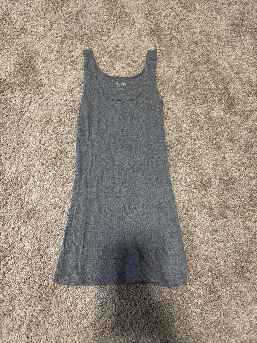 Small Classic Heather Gray Women's Tank Dress - Mossimo